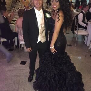 Elegant Black Formal Gown